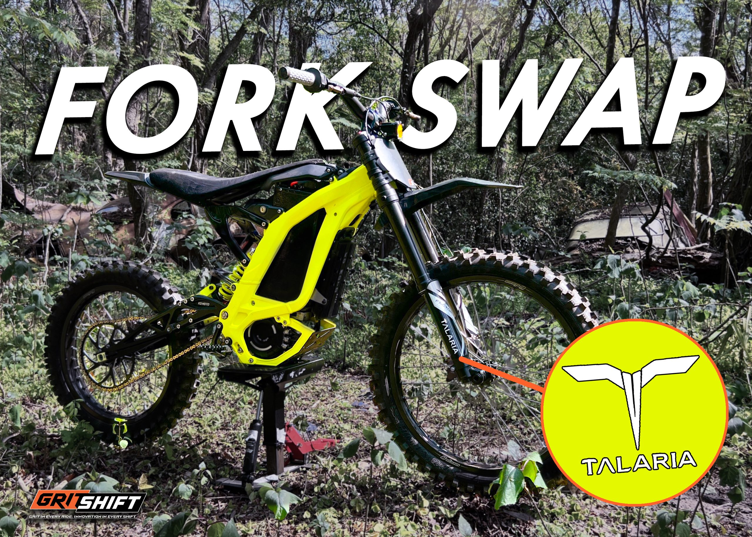 Precision Handling: The Art of Upgrading Forks on the Surron LBX