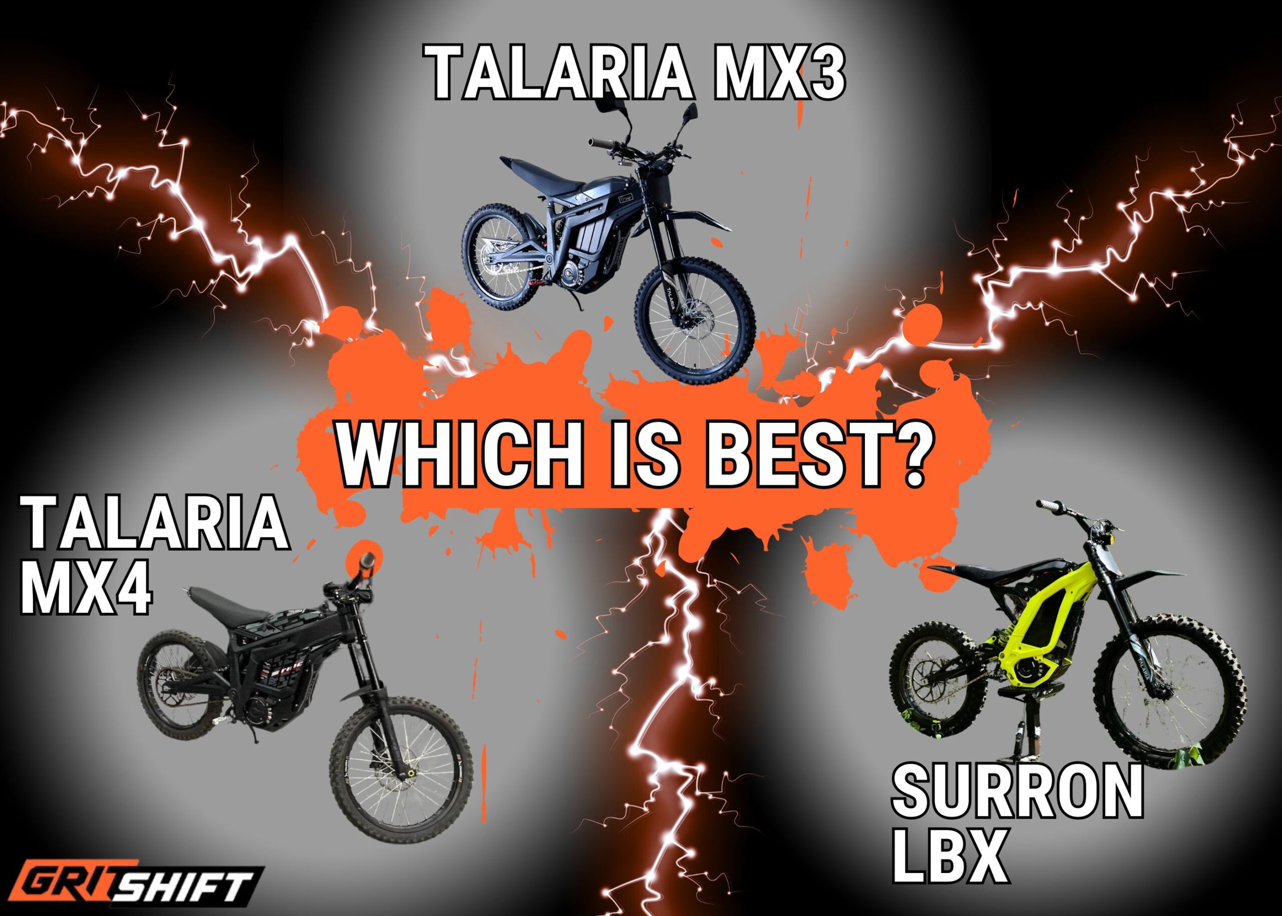Talaria Sting MX4 vs MX3 vs Surron LBX: A Competition-Level Review