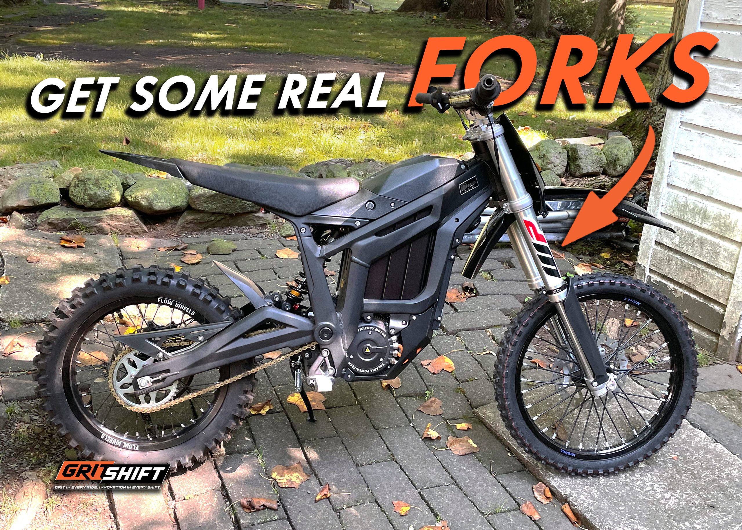 Real Dirt Bike Forks Will Turn Your E-Moto Into a Race Winner