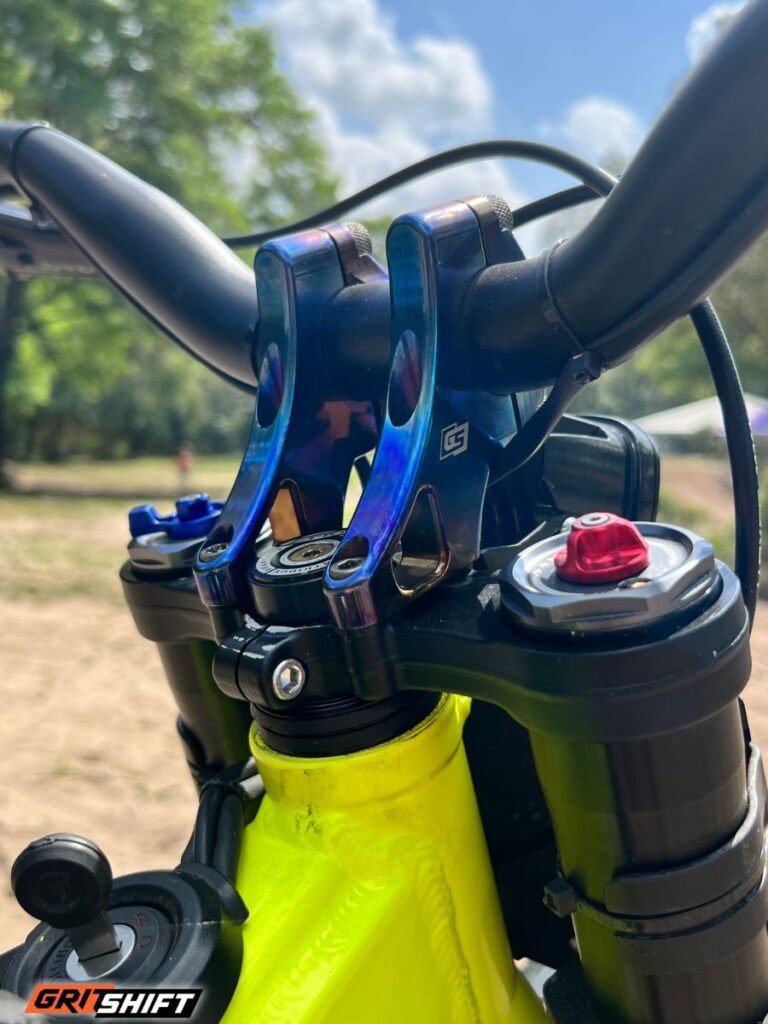 thumbnail interactive-video image 1 of For Sur-Ron Surron Light Bee X Handlebar Riser Kit Electric Bike Dirt Bike Black - Fixed Gear Frenzy 1 of 13