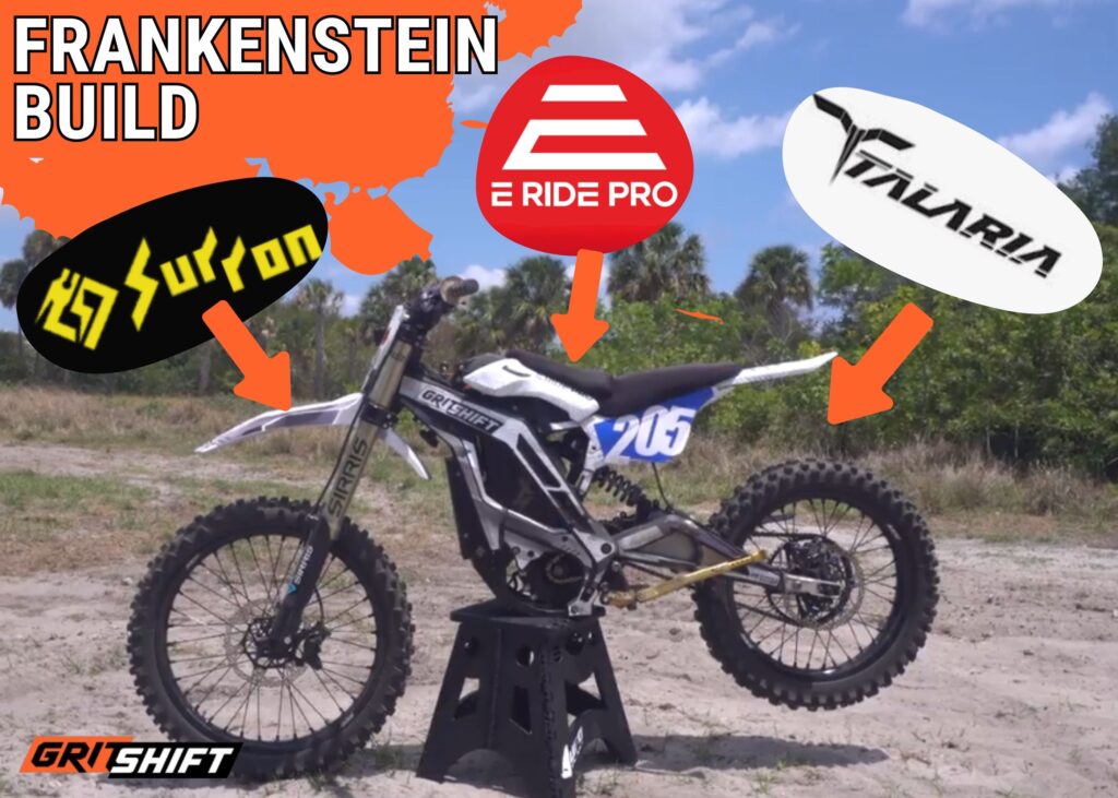 electric dirt bike build