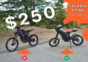 Talaria Sting cafe racer cover image