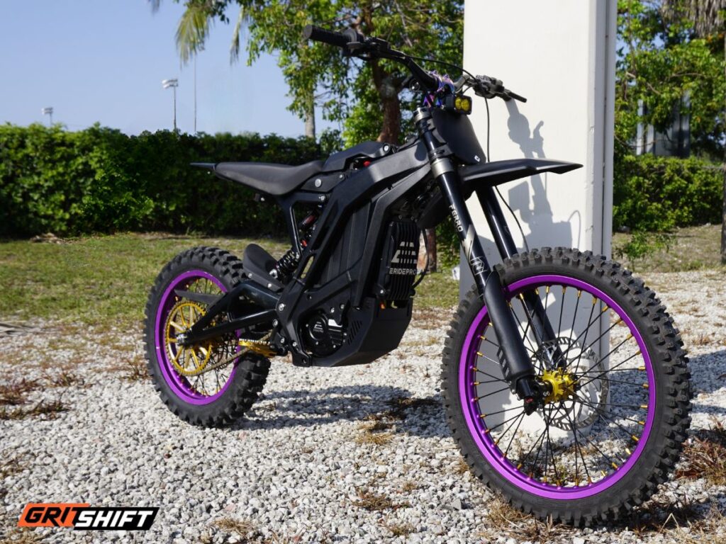 the E Ride Pro with some GritShift mods!