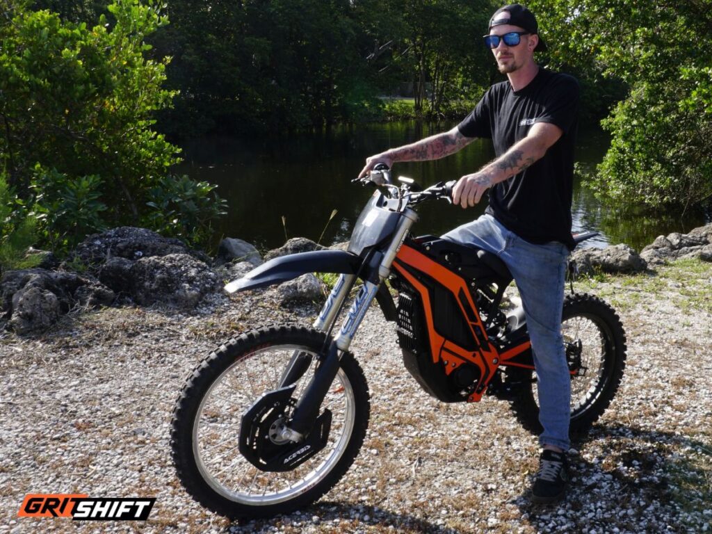 Rusty (GritShift R&D) and his E Ride Pro