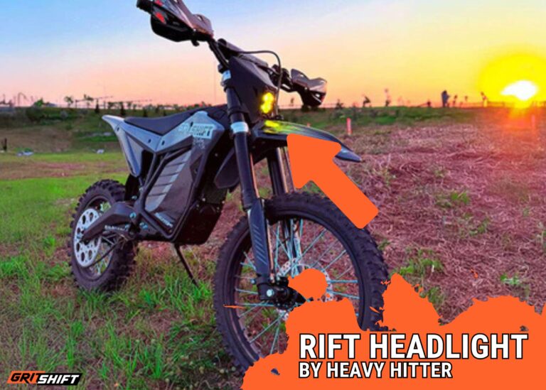 Picture of Why Your E-Moto's Headlight Sucks and How We Fixed It - GritShift Media