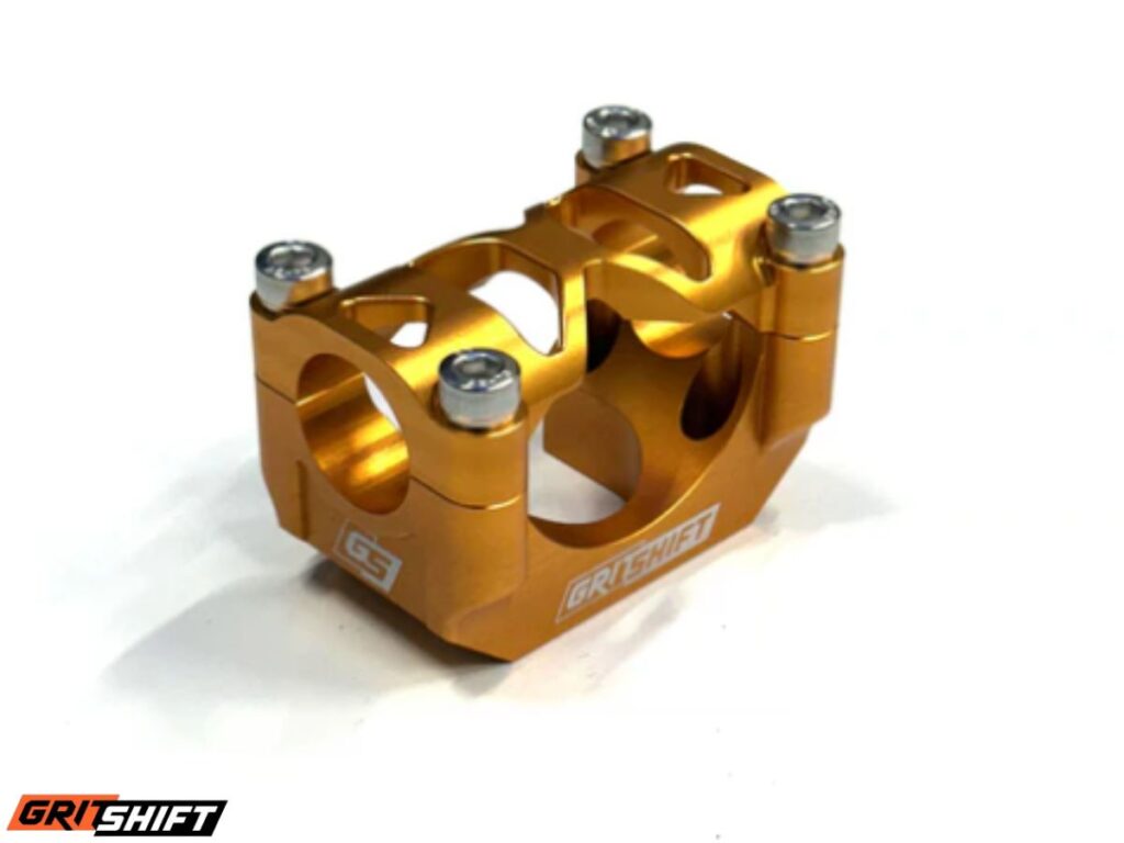 The Heavy Hitter MX DIrect Mount Riser in Gold