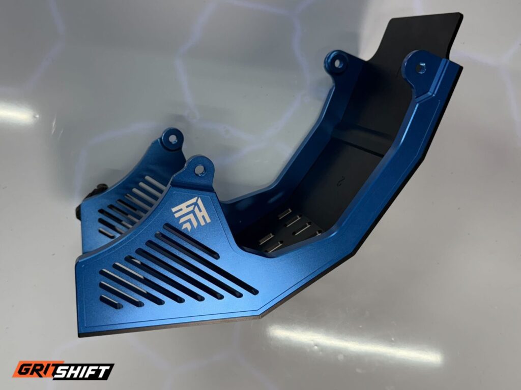 The skid plate that Heavy Hitter designed