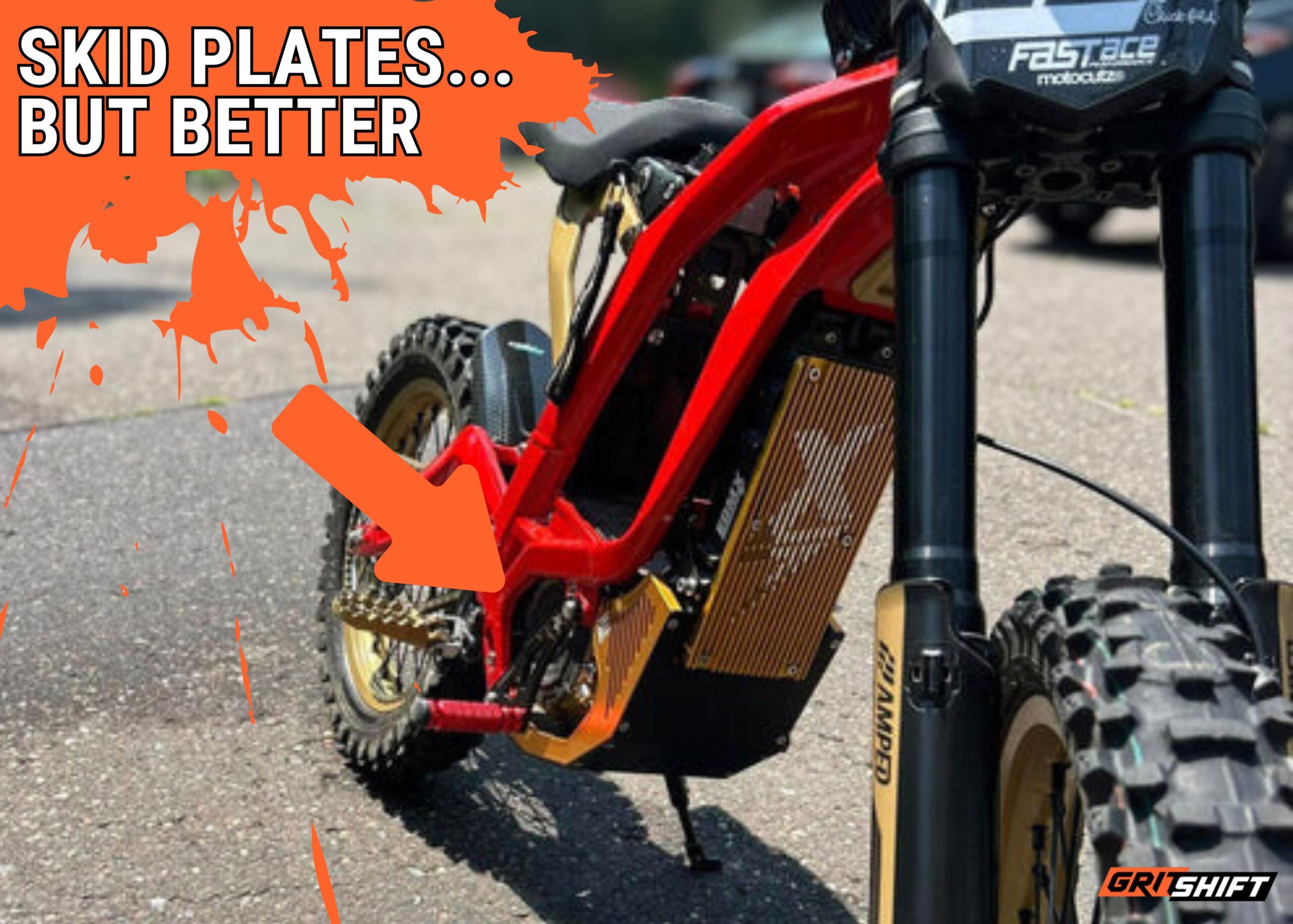 Heavy Hitter’s New Color Skid Plates For Surron, E Ride, and More