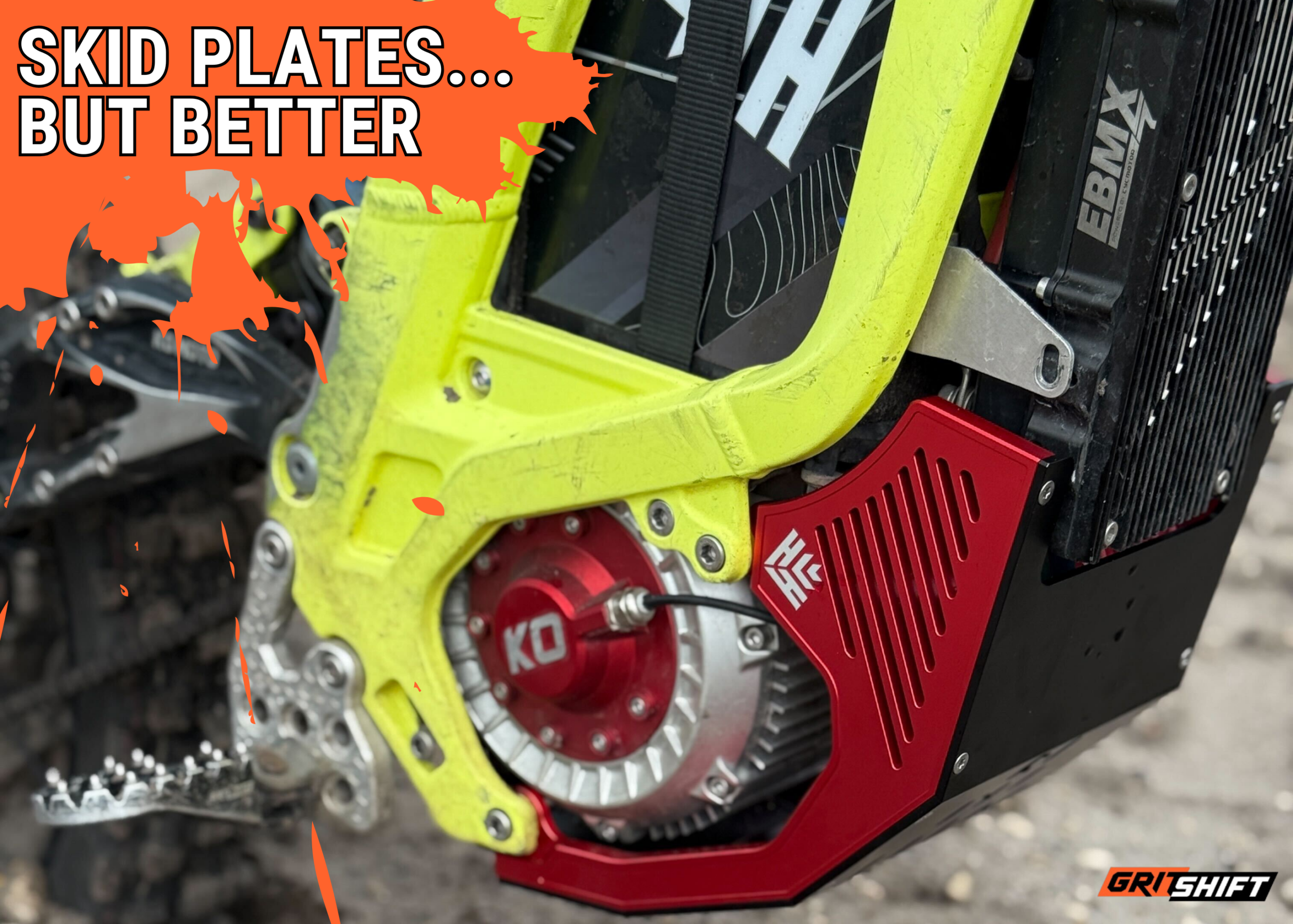 Heavy Hitter’s New Color Skid Plates For Surron, E Ride, and More