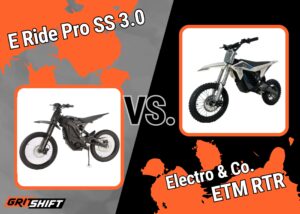 E Ride Pro SS 3.0 vs ETM RTR