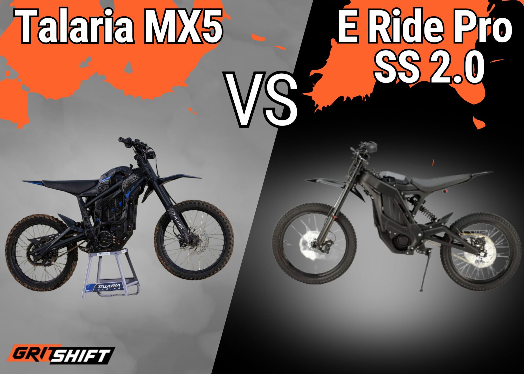 Talaria MX5 vs E Ride Pro SS 2.0 Comparison: Specs, Upgrades, and ...