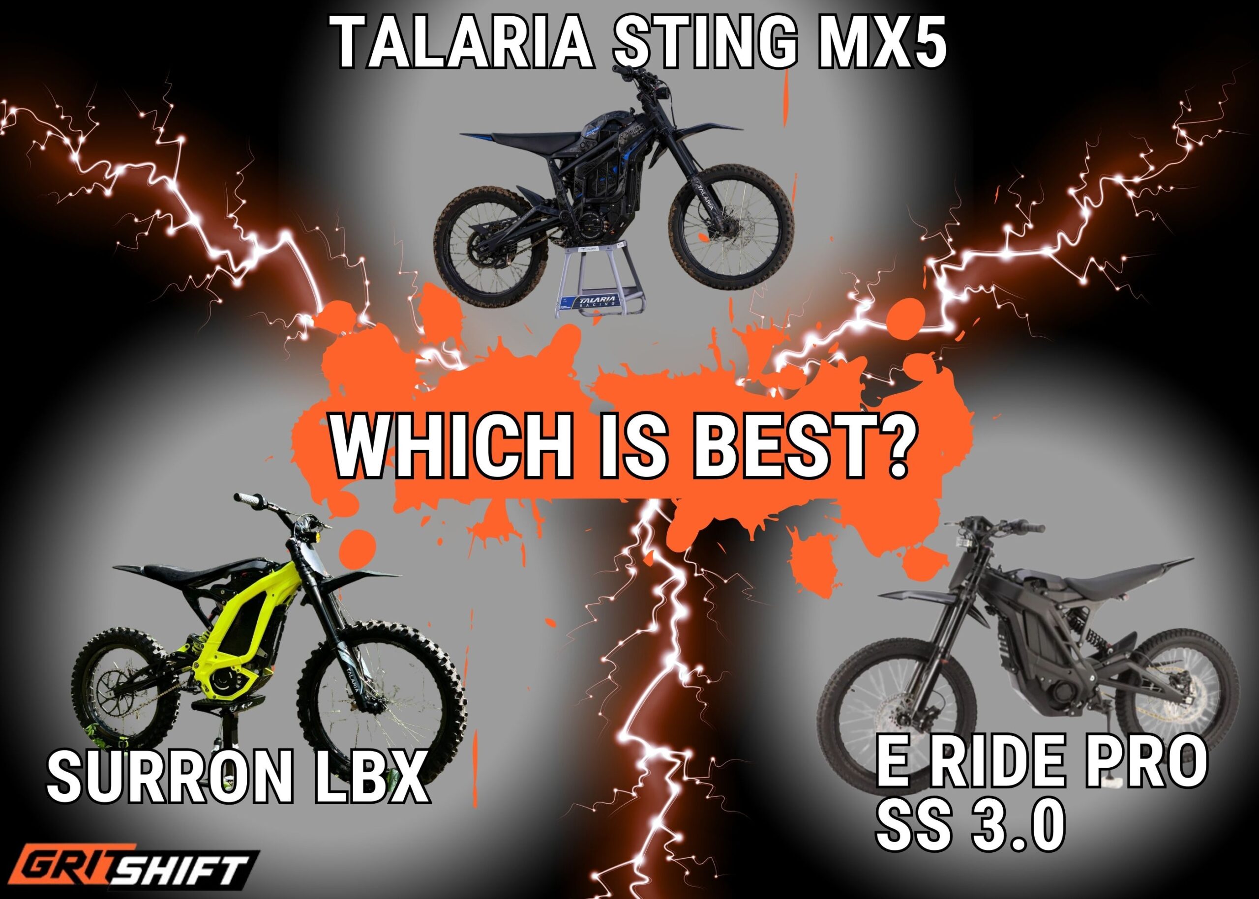 E-Motos Tested: Surron LBX vs E Ride Pro SS 3.0 vs Talaria Sting MX5
