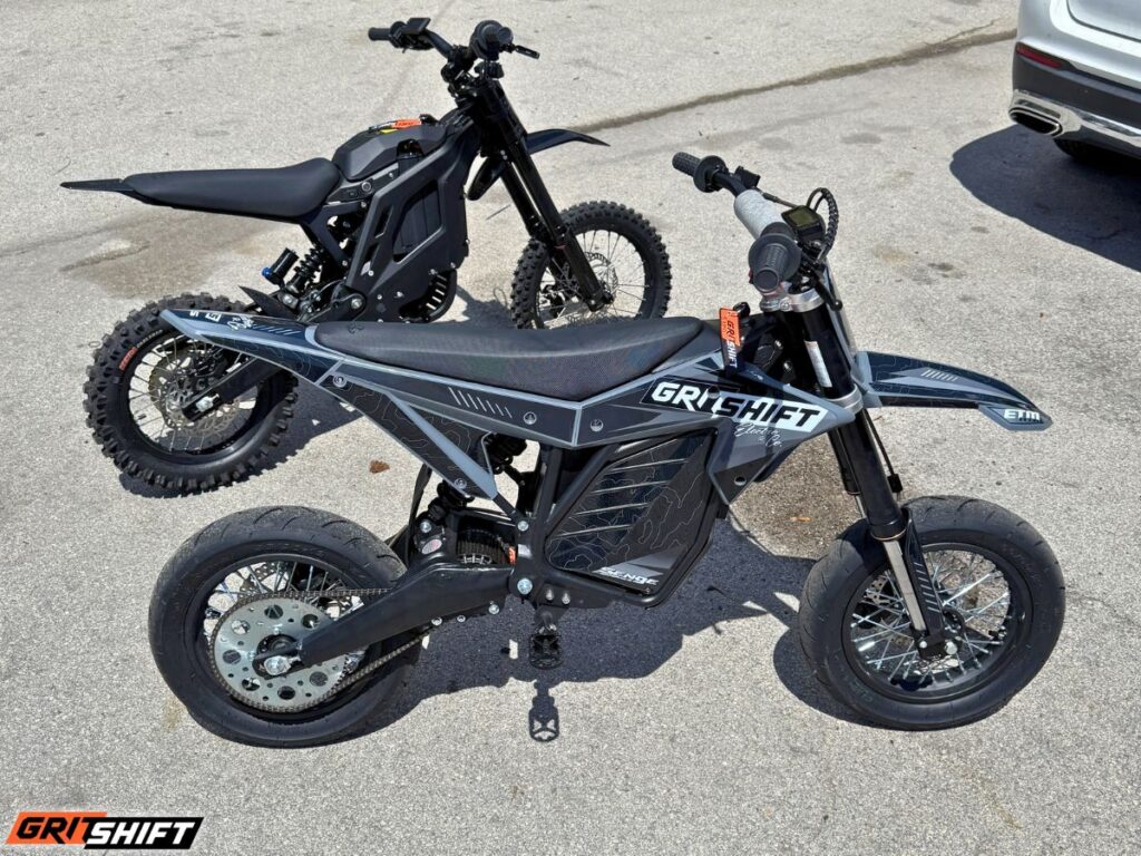 The ETM RTR Reaper next to the standard ETM RTR Sport