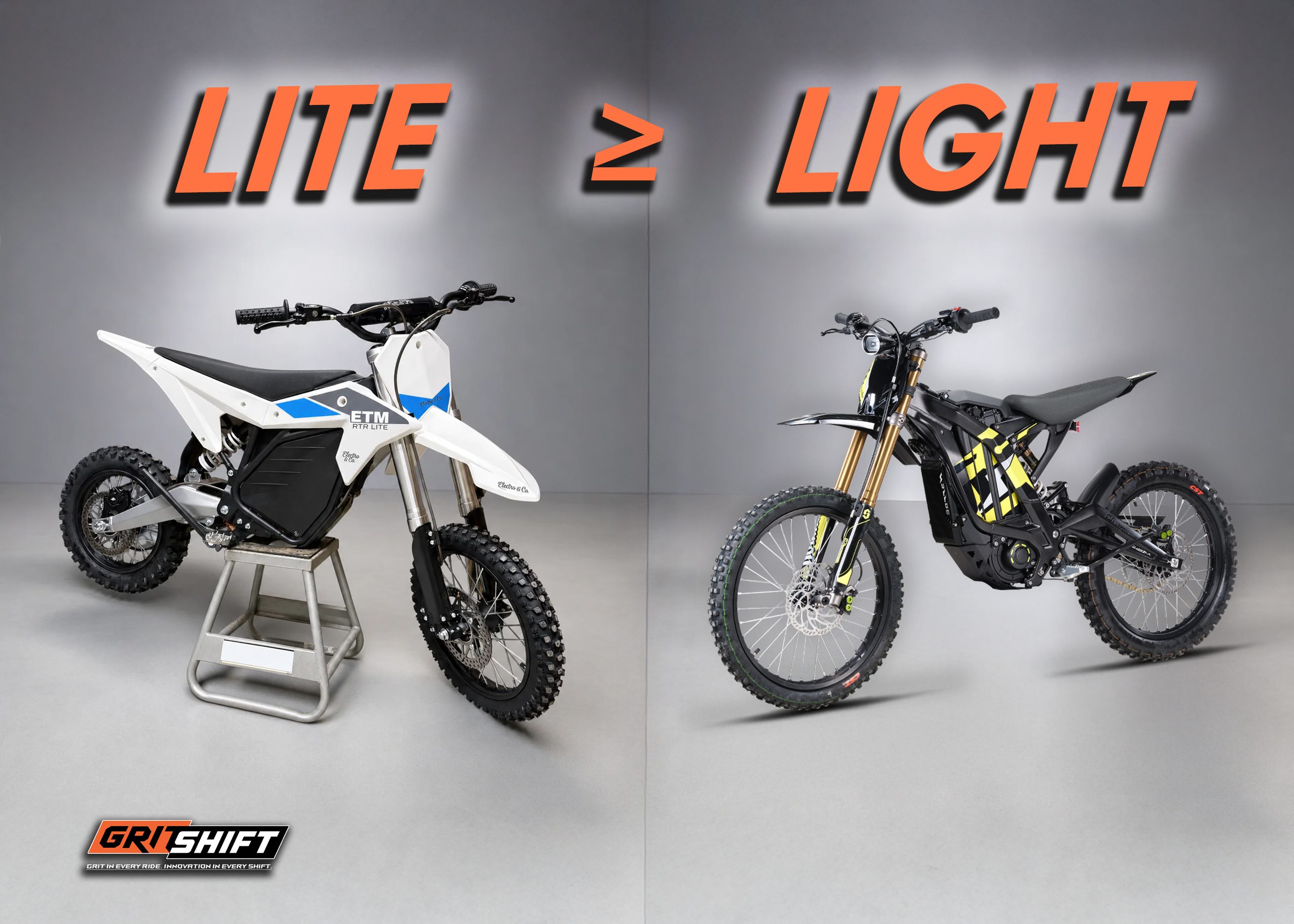 Hands On: ETM RTR Lite vs Surron LBX