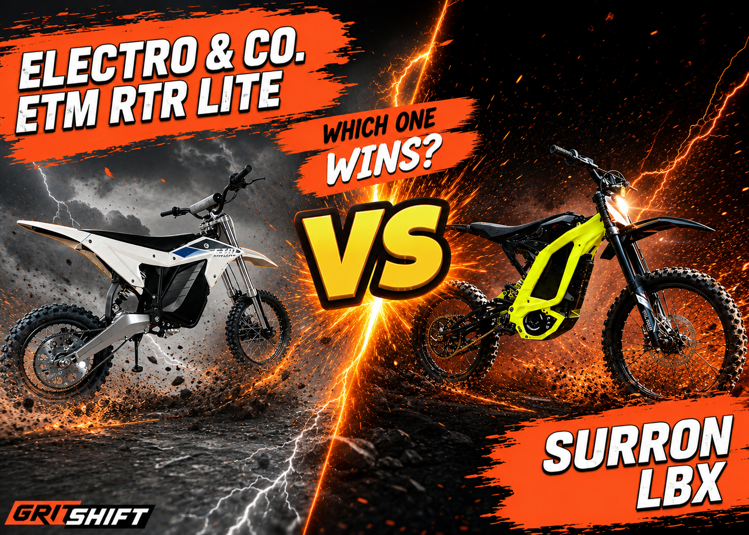 Hands On: ETM RTR Lite vs Surron LBX