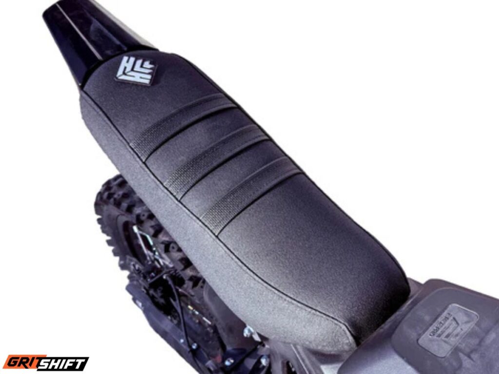The Heavy Hitter Ribbed Gripper Seat Cover from a birds eye view