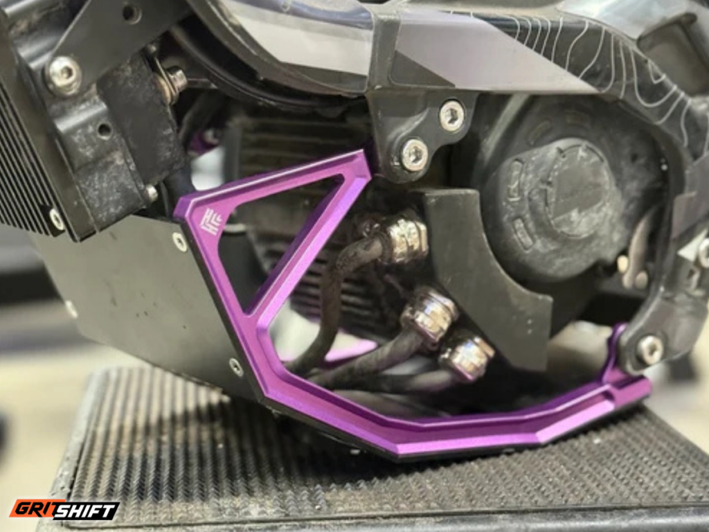 The Heavy Hitter Skid Plate V1.5 up close