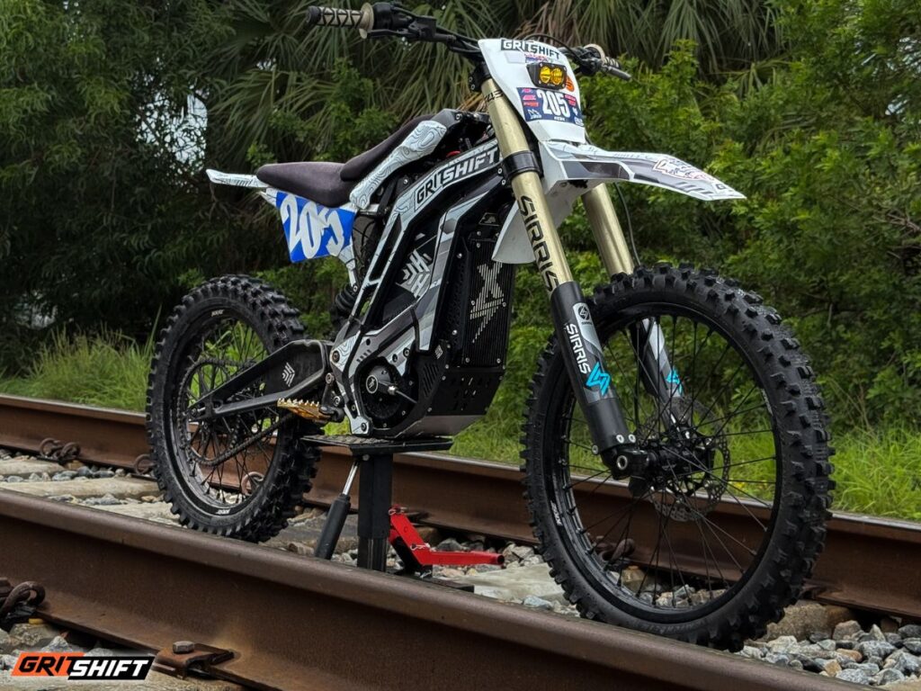 the E Ride Pro with the Heavy Hitter Swing Arm